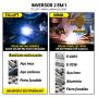 MÁQUINA DE SOLDA INVERSORA TIG, ELETRODO MMA TOUCH 200A 220V (TORK SOLDA)