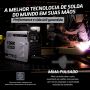 MÁQUINA DE SOLDA INVERSORA TIG, ELETRODO MMA TOUCH 300A 220V (TORK SOLDA)