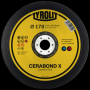 DISCO DESBASTE CERABOND 178x7x22 CA24Q-BFP (TYROLIT)	