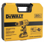 PARAFUSADEIRA FURADEIRA DE IMPACTO 1/2 POL. COM 2 BATERIAS 20V, CARREGADOR BIVOLT E MALETA (DEWALT)