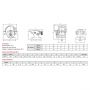 DIVISOR SEMI UNIVERSAL COM ALTURA DE 128MM BS-1 BTFIXO