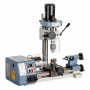 MÁQUINA MULTIFUNCIONAL HOBBY (MICRO TORNO + MICRO FURADEIRA + MICRO FRESADORA) MR-2001 (MANROD)