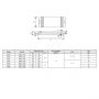 MESA MAGNÉTICA LEVE 150X150X48MM POLOS 1,5+0,5 BTFIXO