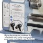 TORNO DE BANCADA PROFISSIONAL Ø280x700mm 1100W MR-334 (MANROD)