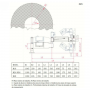 ROSQUEADEIRA ELETRICA ARTICULADA DE M3-M16 600W (NEWMAK)