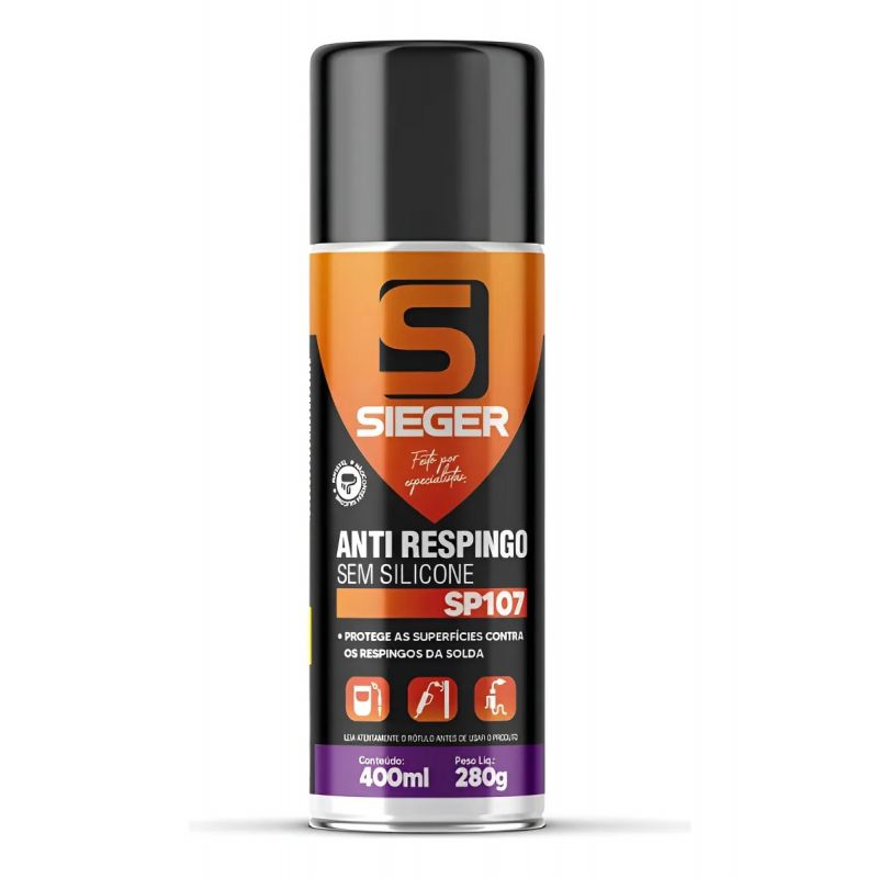 ANTIRESPINGO S/ SILIC. SP107 400ML/280G (SIEGER)