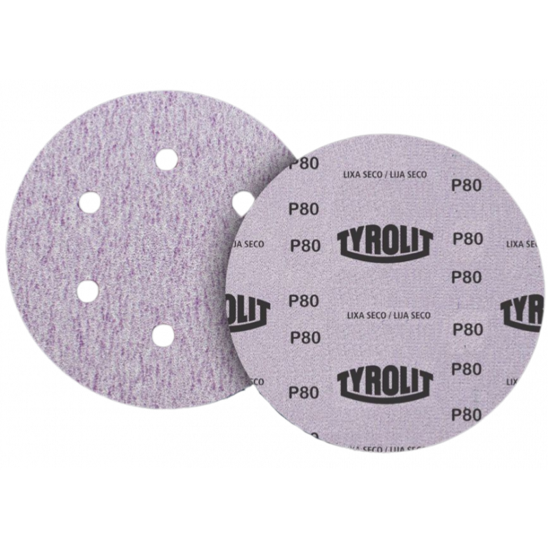 DISCO LIXA VELCRO P C 150 A80 B22 TFC6 (TYROLIT)