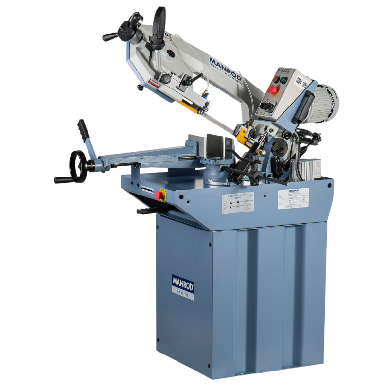 Serra Fita para Metais 750W Mr-260 Motor Trifásico 380V Manrod