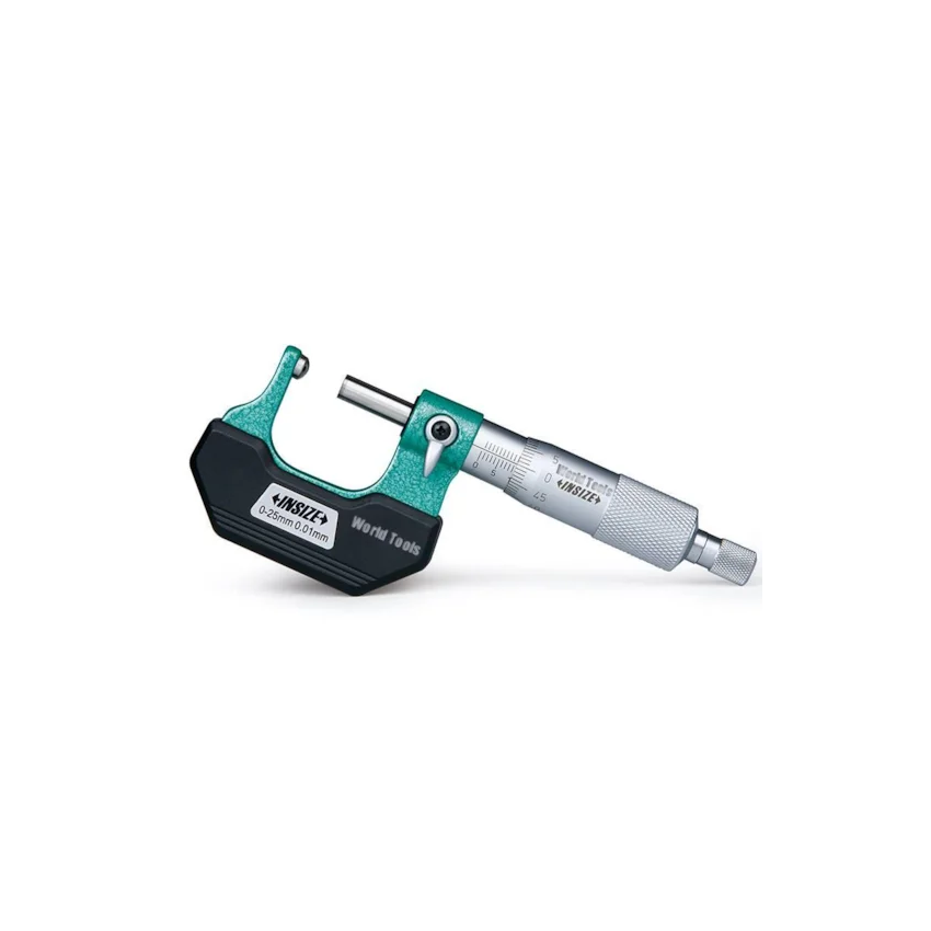 MICRÔMETRO EXTERNO C/ PONTAS ESFERICAS 0-25X0.01MM 3260-25SA (INSIZE)