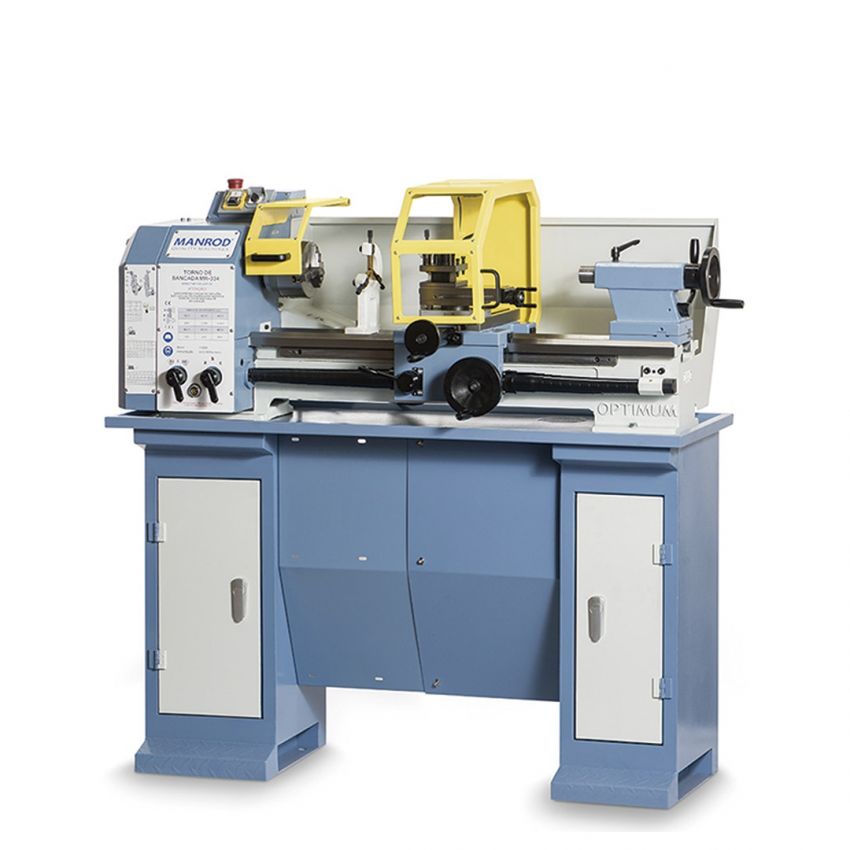 TORNO DE BANCADA PROFISSIONAL Ø280x700mm 1100W MR-334 (MANROD)