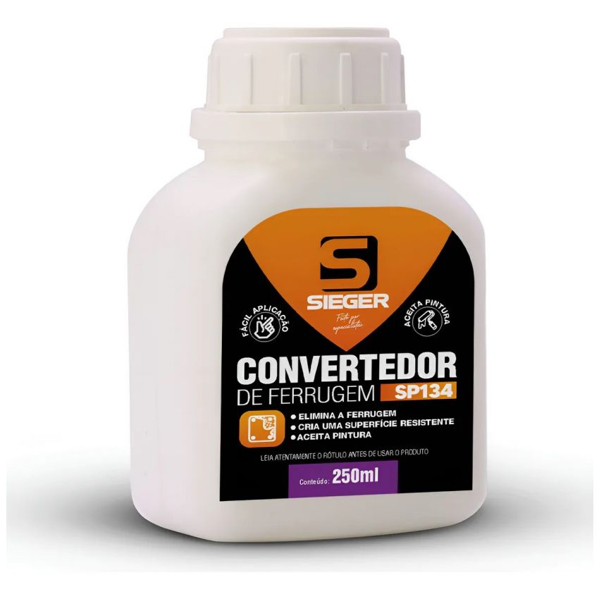 CONVERTEDOR DE FERRUGEM SP134 250ML (SIEGER)