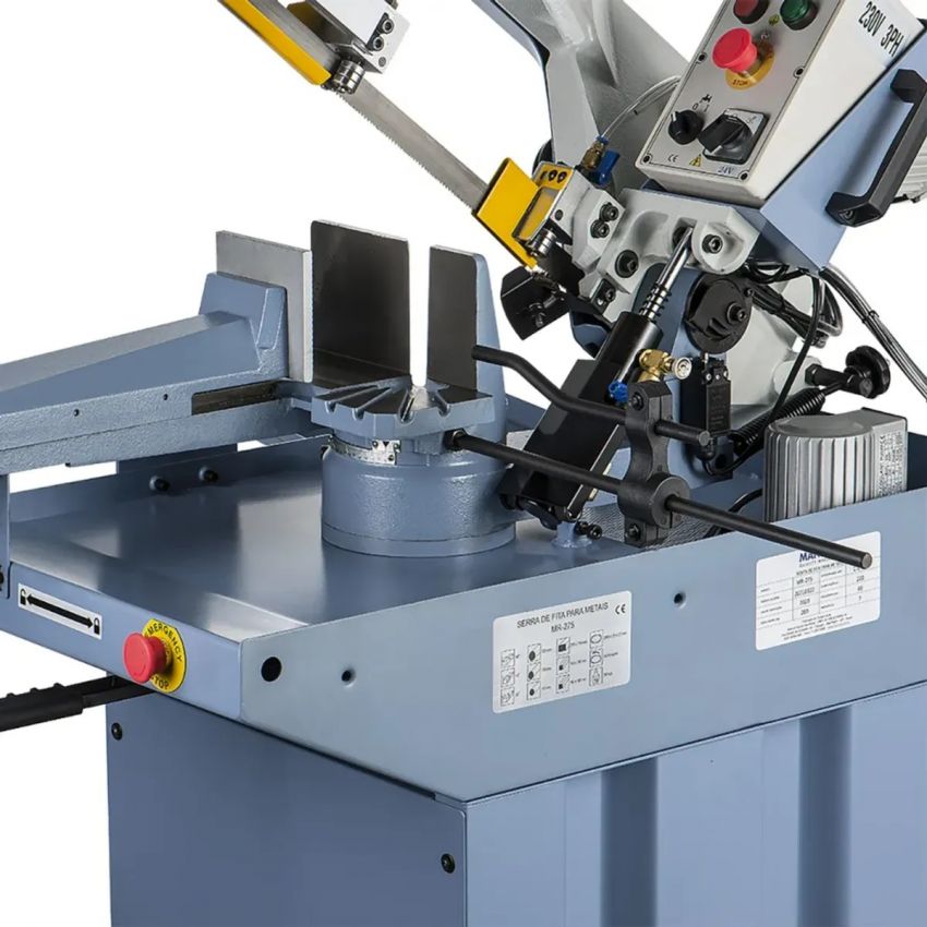 Serra Fita para Metais 1100W Mr-275 Motor Trifásico 220V Manrod