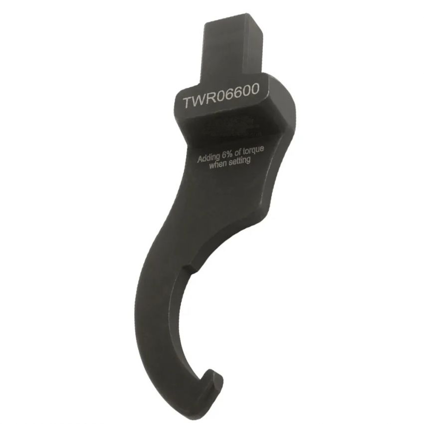 Ponteira com encaixe tipo unha P/ dispositivo de aperto - TWR06 - Para porca ER20
