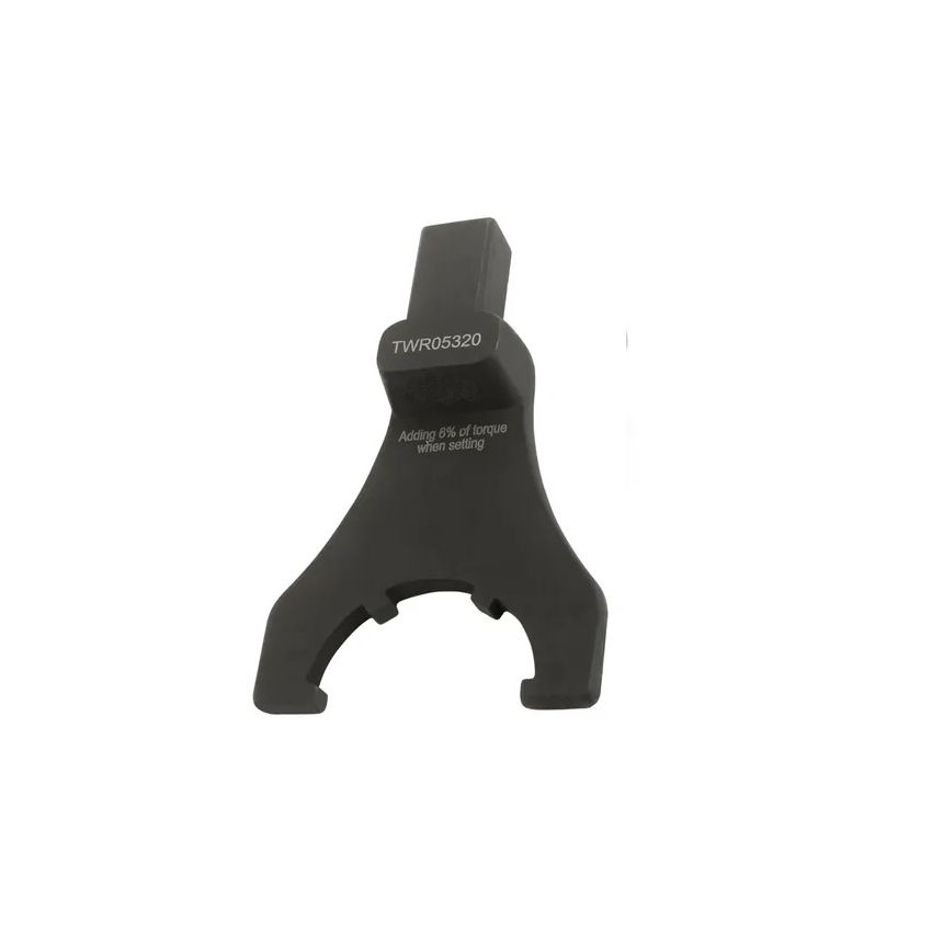 Ponteira com encaixe tipo E (4 pontas) P/ dispositivo de aperto - TWR05 - Para porca ER40