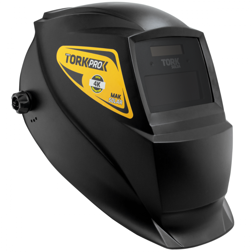 MÁSCARA DE SOLDA COM ESCURECIMENTO AUTOMÁTICO MAK SOLAR 4K (TORK SOLDA)