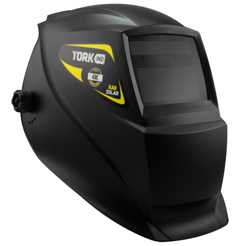 MÁSCARA DE SOLDA COM ESCURECIMENTO AUTOMÁTICO KAB SOLAR 4K (TORK SOLDA)