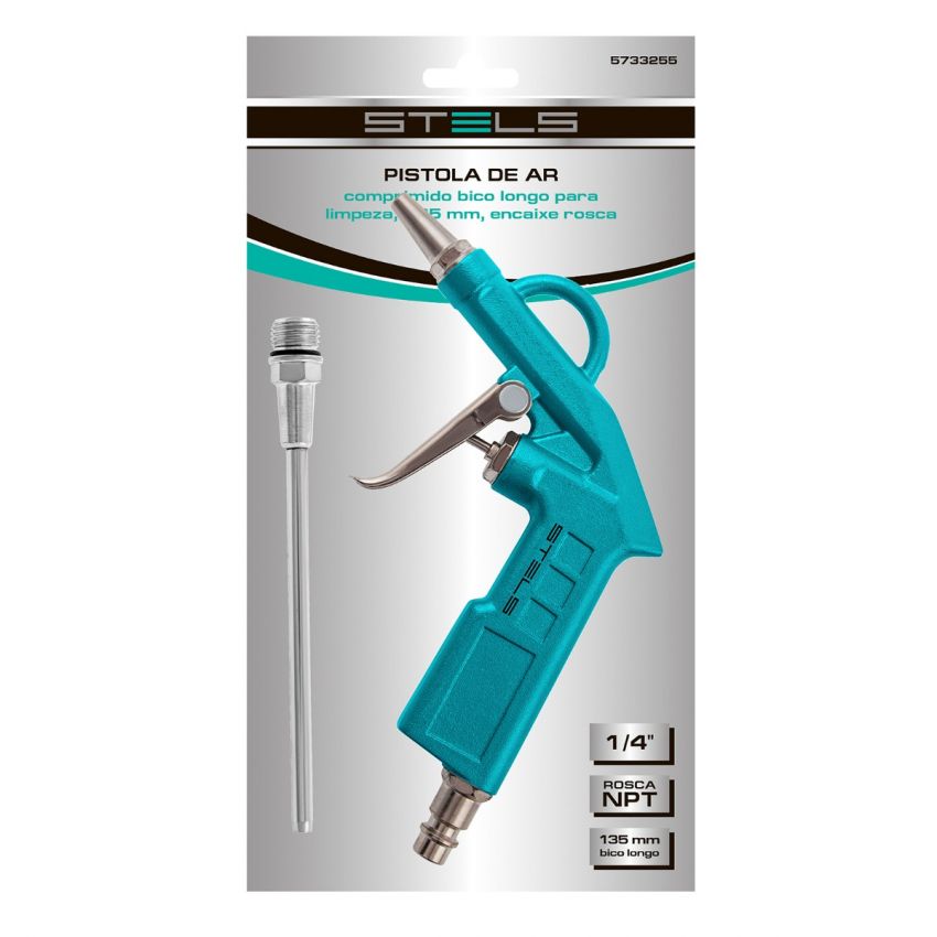 PISTOLA PARA LIMPEZA BICO LONGO 1/4POL 5733255 (STELS)