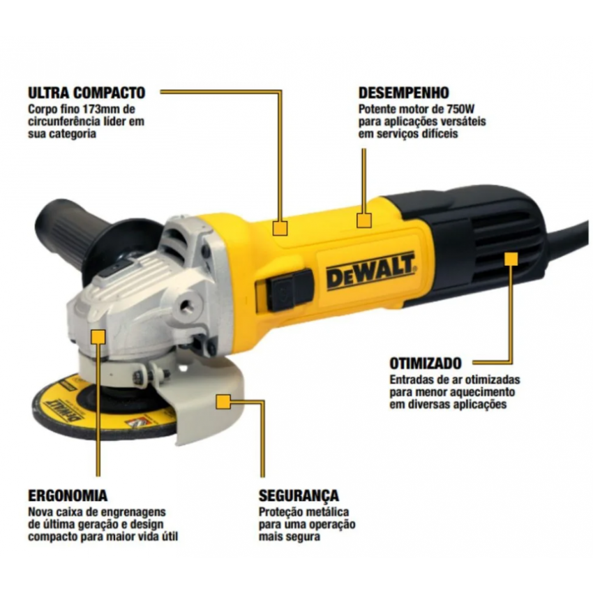 ESMERILHADEIRA ANGULAR 4.1/2