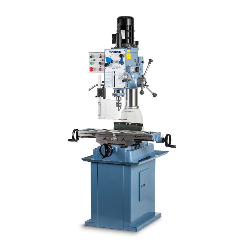 FURADEIRA FRESADORA DE BANCADA INDUSTRIAL MR-210