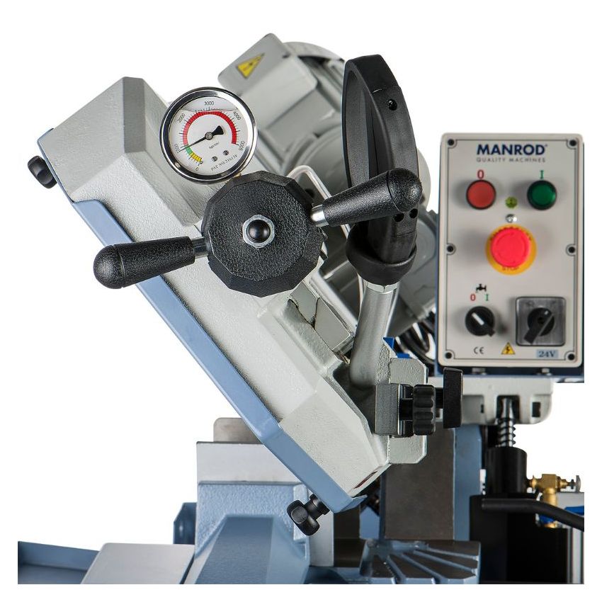 Serra Fita para Metais 750W Mr-260 Motor Trifásico 380V Manrod