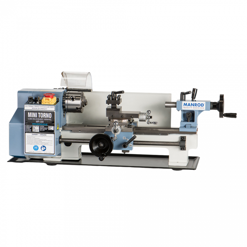 Torno Mecânico de Bancada 250W MR-300 (MANROD)