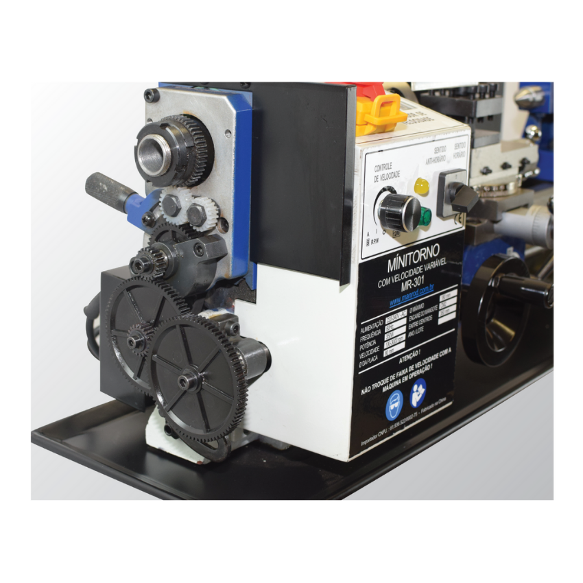Torno Mecânico de Bancada 350W MR-301 (MANROD)