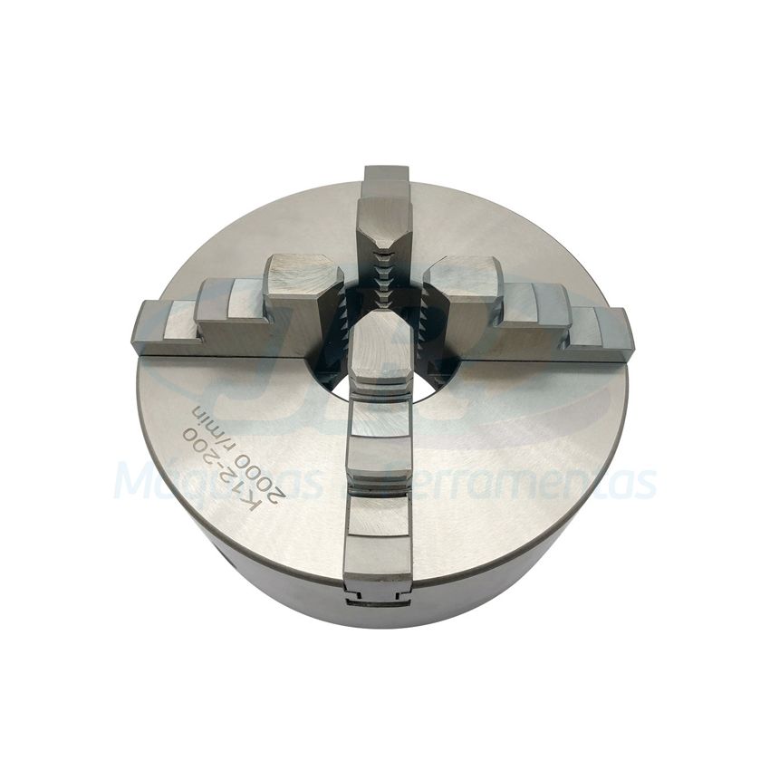 PLACA TORNO COM 4 CASTANHAS UNIVERSAIS - 160MM K12-160 (FIXOMILL)