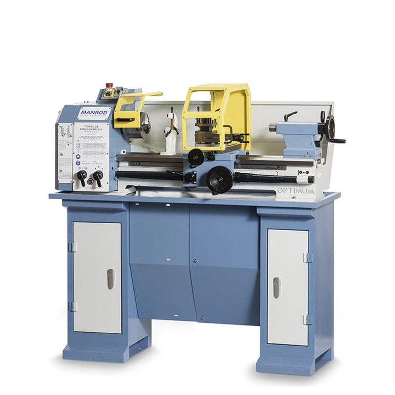 TORNO DE BANCADA PROFISSIONAL Ø280x700mm 1100W MR-334 (MANROD)