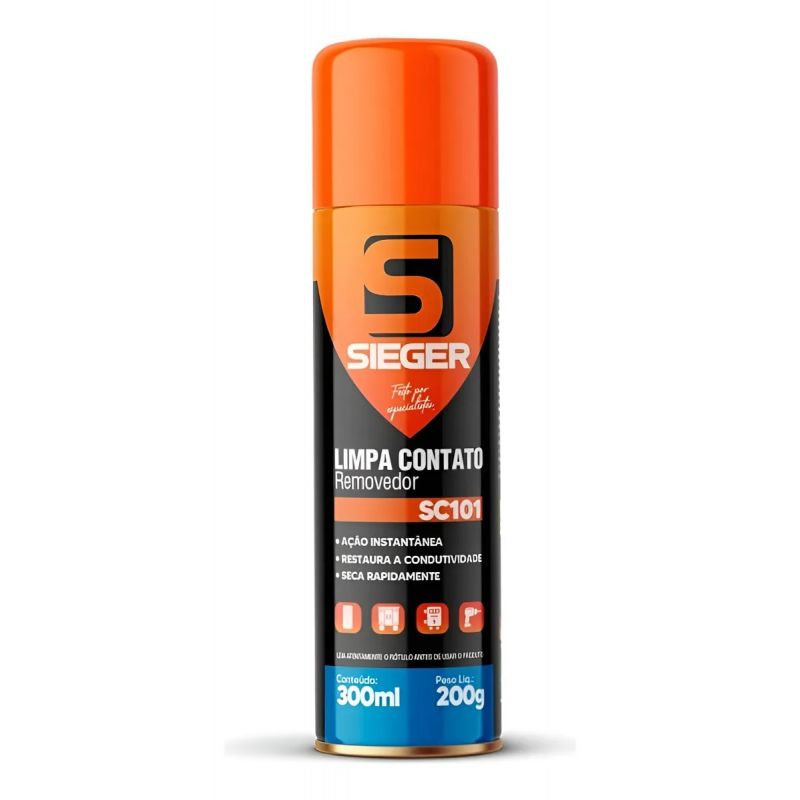 LIMPA CONTATO SC101 300ML/200G (SIEGER)