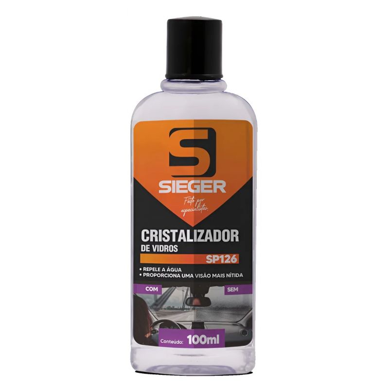 CRISTALIZADOR DE VIDROS SP126 100ML (SIEGER)