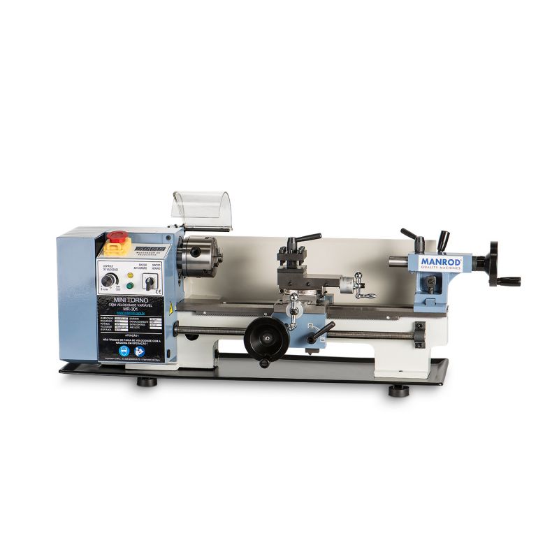 Torno Mecânico de Bancada 350W MR-301 (MANROD)