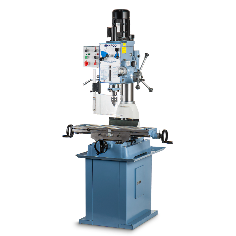 FURADEIRA FRESADORA DE BANCADA INDUSTRIAL MR-210
