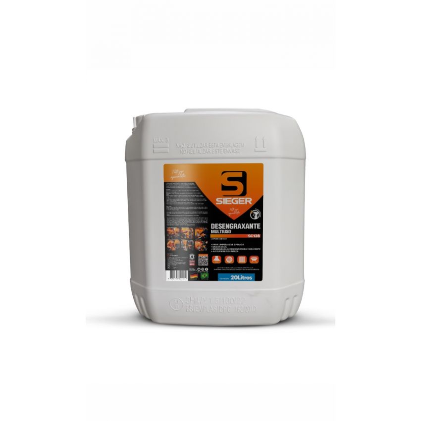 DESENGRAXANTE CONCENTRADO BIO SC128 20L (SIEGER)