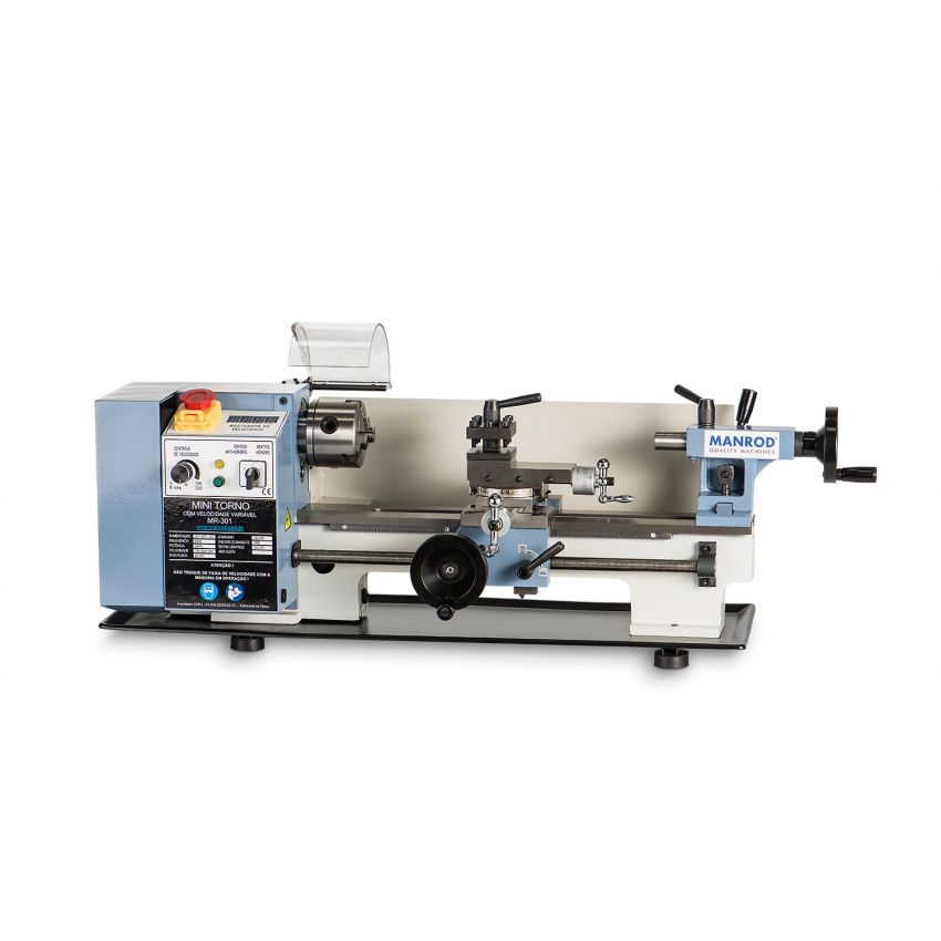 Torno Mecânico de Bancada 350W MR-301 (MANROD)