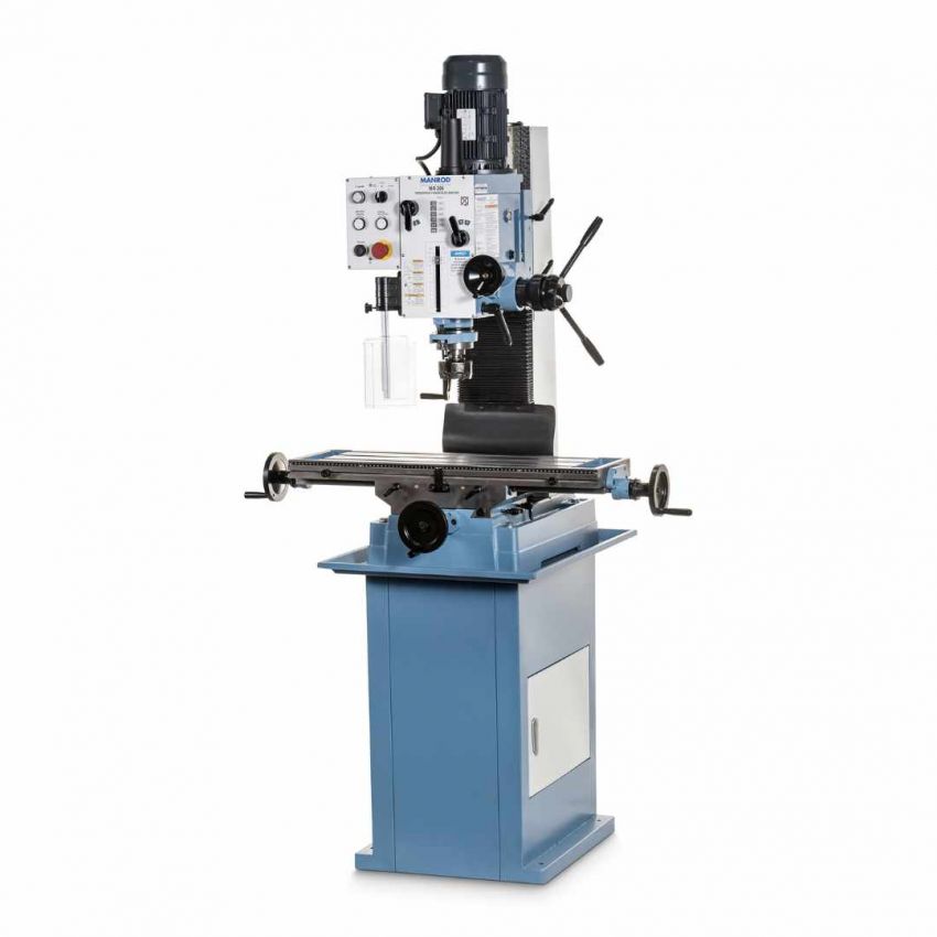 FURADEIRA E FRESADORA DE BANCADA INDUSTRIAL MR-206 (MANROD)