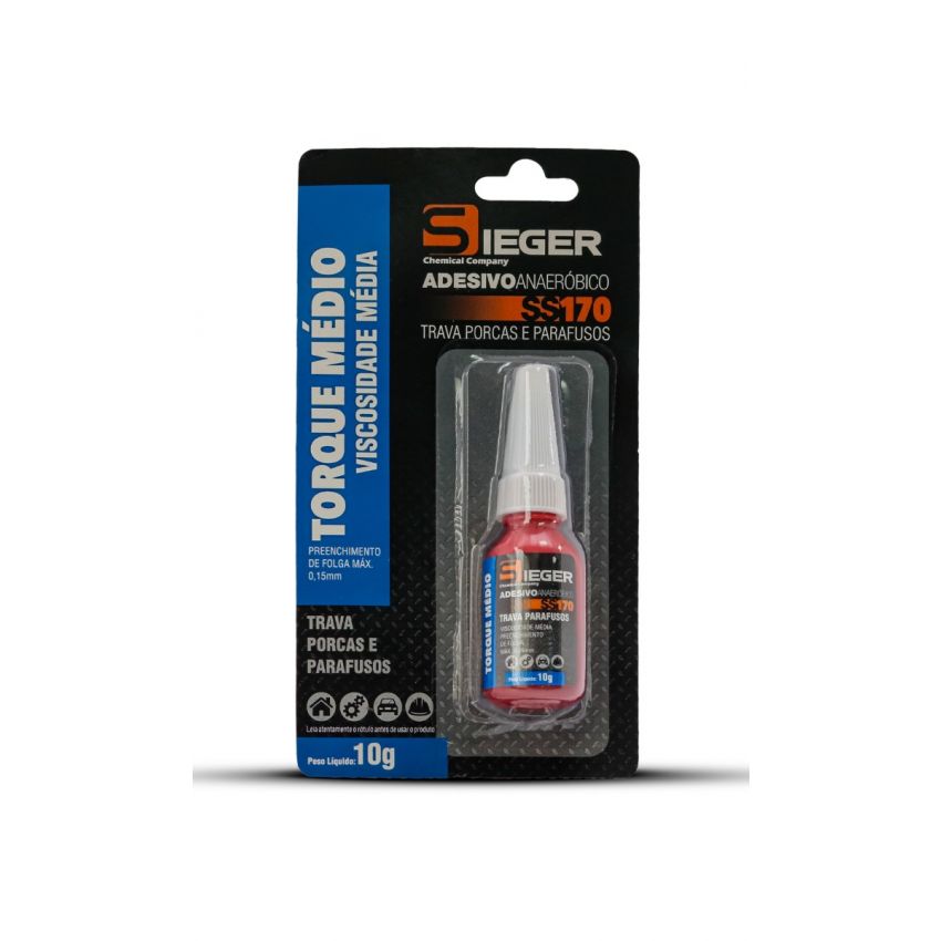 TRAVA PARAFUSOS TORQ. MEDIO 10G SS170 (SIEGER)