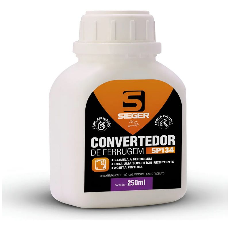 CONVERTEDOR DE FERRUGEM SP134 250ML (SIEGER)