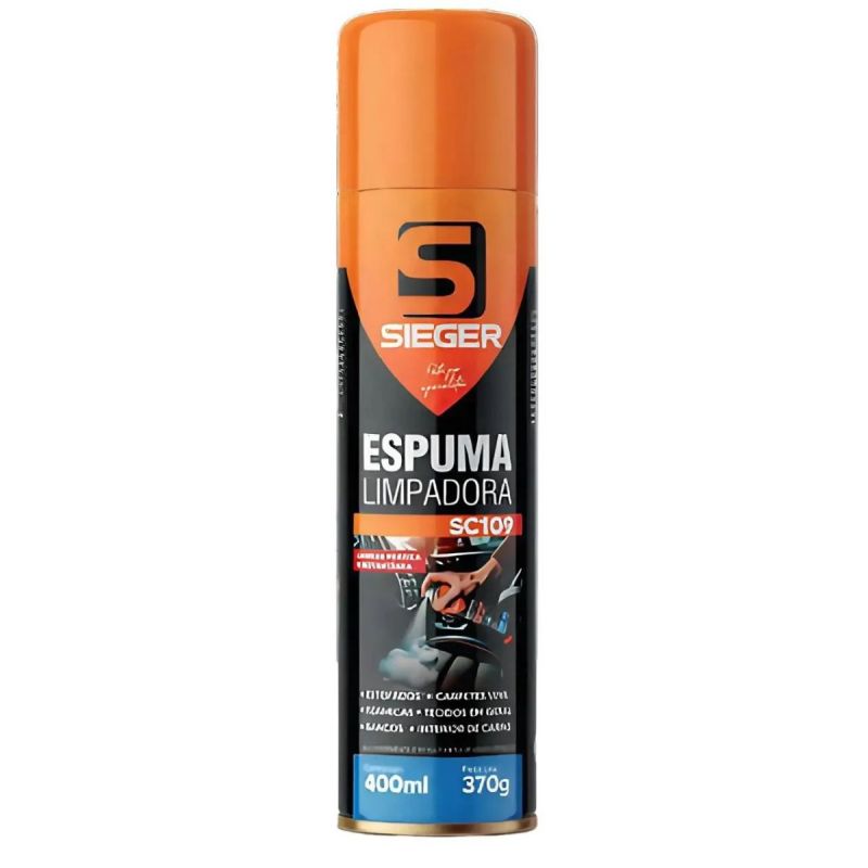 ESPUMA LIMPADORA SC109 400ML/370G (SIEGER)