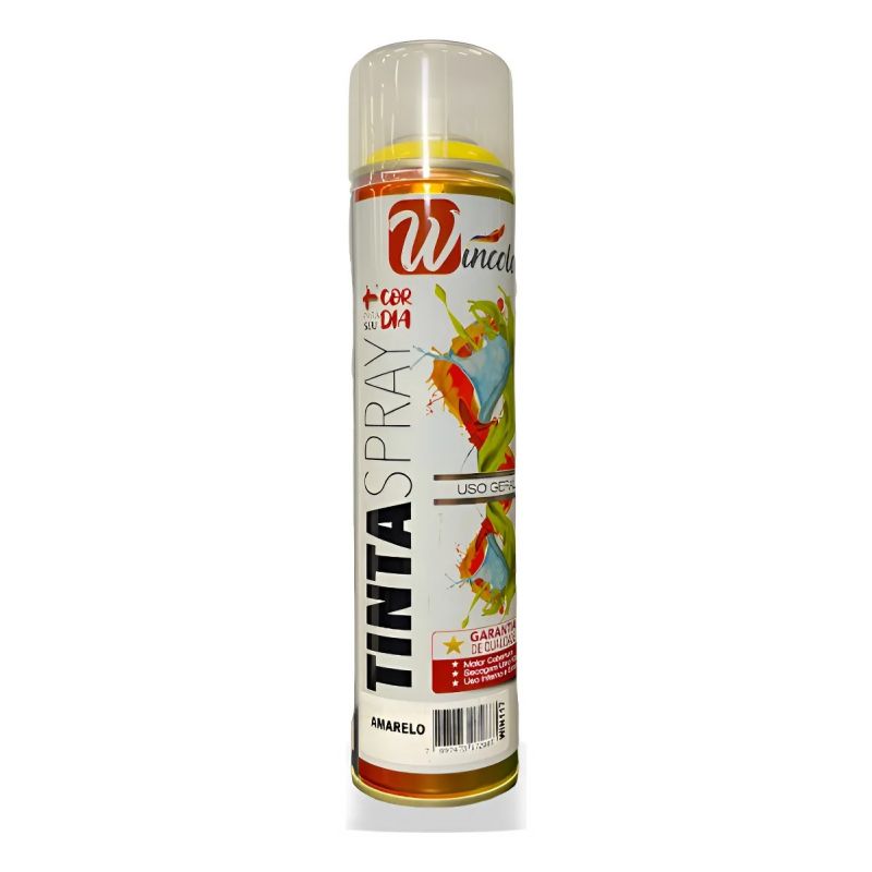 TINTA SPRAY WINCOLOR 400ML AMARELO WIN117 RV1 (SIEGER)