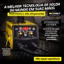 MÁQUINA INVERSORA DE SOLDA MIG SINÉRGICO,TIG,ELETRODO MMA KAB 140A BIVOLT (TORK SOLDA)