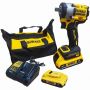 CHAVE DE IMPACTO ATOMIC 1/2 POL. 2 BATERIAS 20V MAX CARREGADOR E BOLSA (DEWALT)