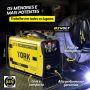 MÁQUINA INVERSORA DE SOLDA MIG SINÉRGICO,TIG,ELETRODO MMA KAB 180A BIVOLT (TORK SOLDA)