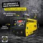 MÁQUINA DE SOLDA INVERSORA MIG SINÉRGICO, TIG, ELETRODO MMA KAB 160A 220V, MÁSCARA AUTOMÁTICA (TORK SOLDA)