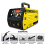 MÁQUINA INVERSORA DE SOLDA MIG SINÉRGICO,TIG,ELETRODO MMA KAB 140A BIVOLT (TORK SOLDA)